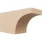 Ekena Millwork 6in. W x 8in. H x 16in. L Huntington Woodgrain TimberThane Rafter Tail, Primed Tan RFTUR06X08X16HUNRCPR - alternate 1